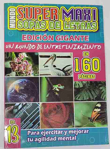 Sopa de letras yumbo (34x24cm) 160 Pag.