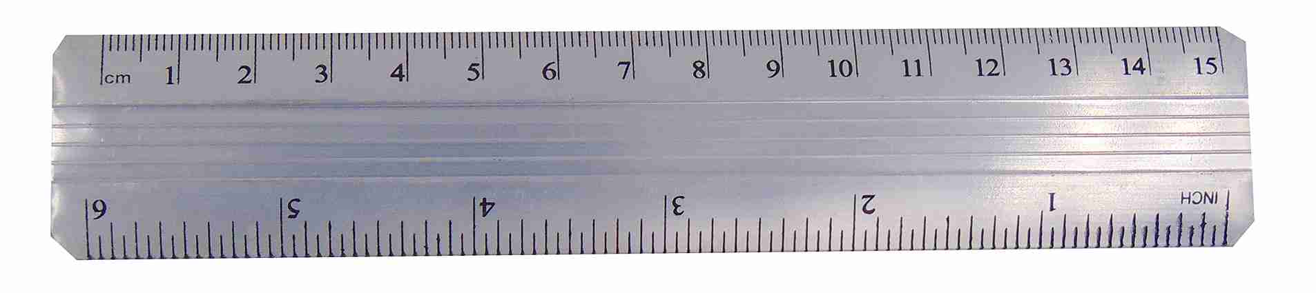 Regla 15 cm metálica