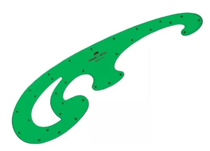 Curvigrafo 974/14 faber castell grande