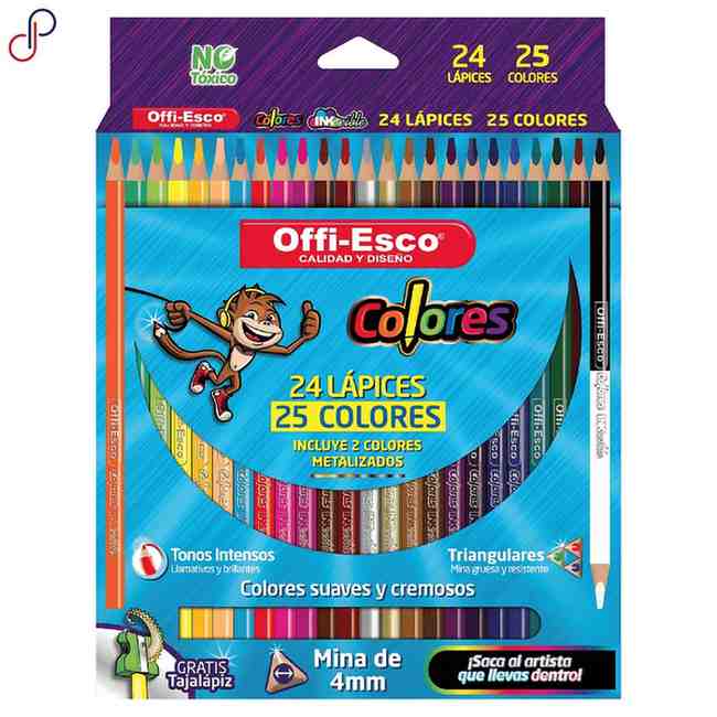 Color offi-Esco x24 triangular 4mm
