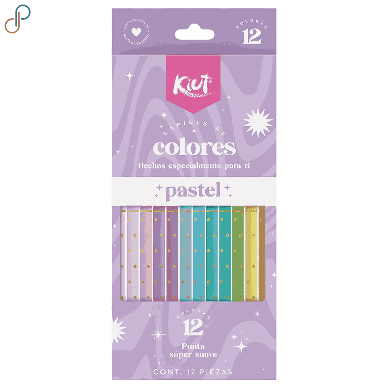 Color Kiut x12 pastel
