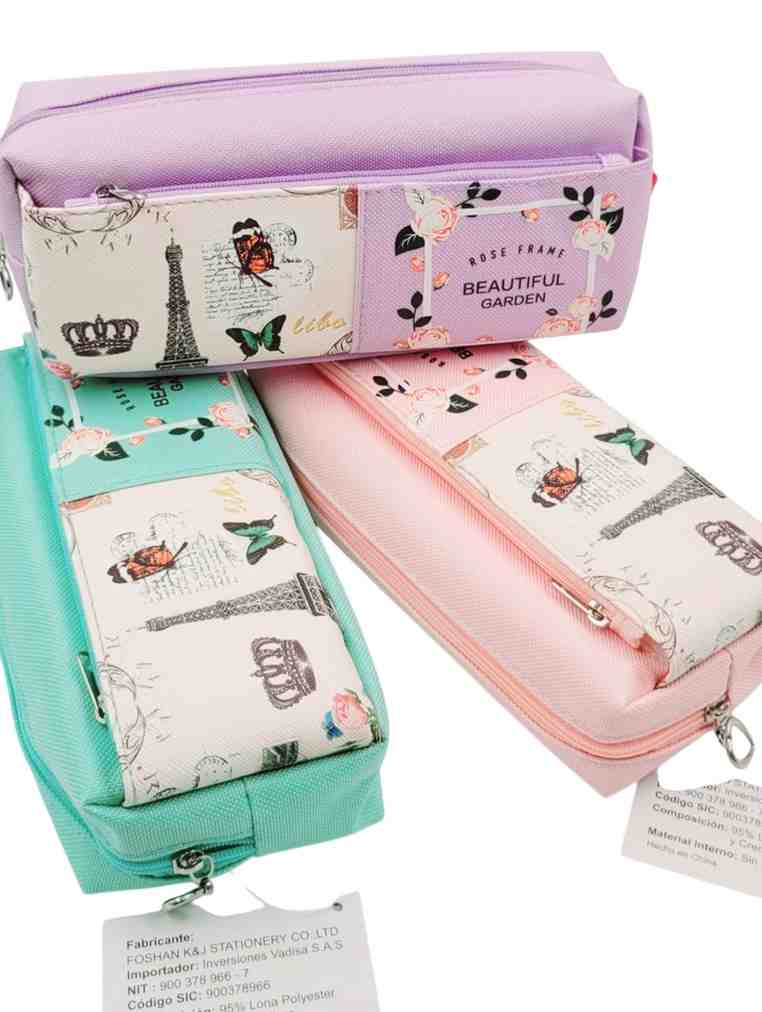 Cartuchera 2 cierres OE-2270