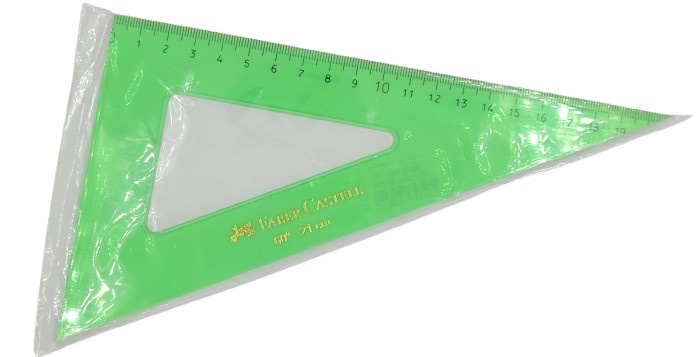 Escuadra 60 x 21cm faber castell