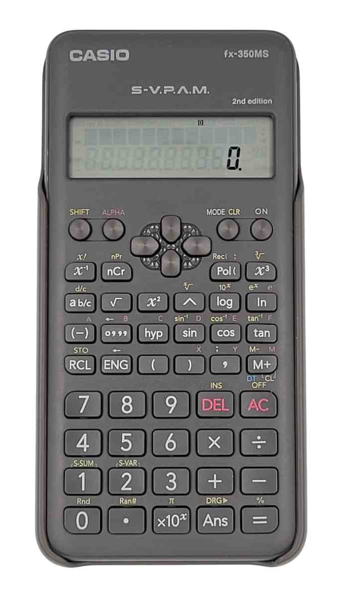 Calculadora casio científica FX-350MS (16.5x8.5cm)