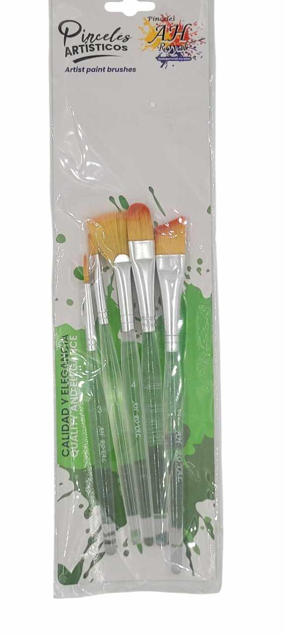 Pincel juego x5 (AH Royal)