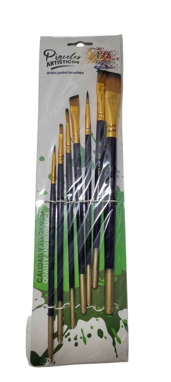 Pincel juego x7 (AH Royal)