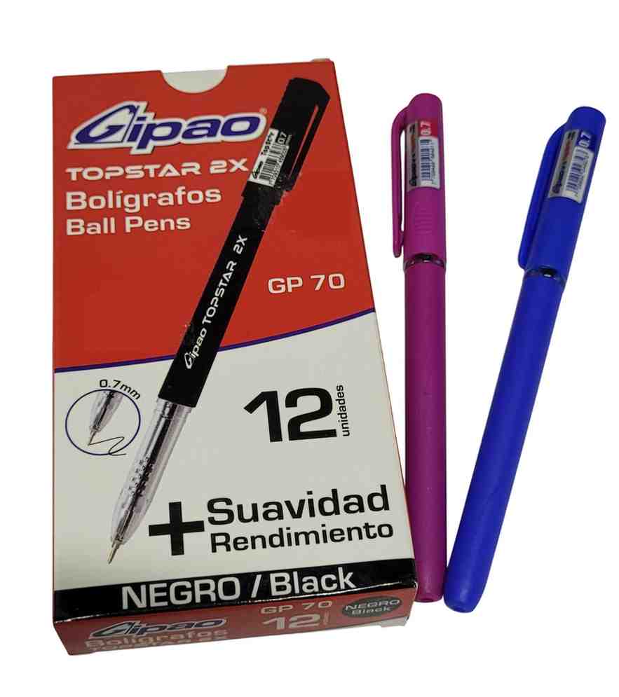 Lapicero gipao 0.7 (GP 70) x12