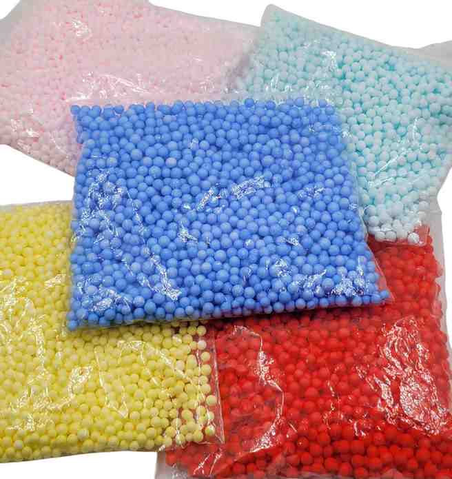 Icopor bolsa Nieve color 4gr aprox.