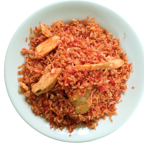 1/2 Arroz con Pollo Desmenuzado