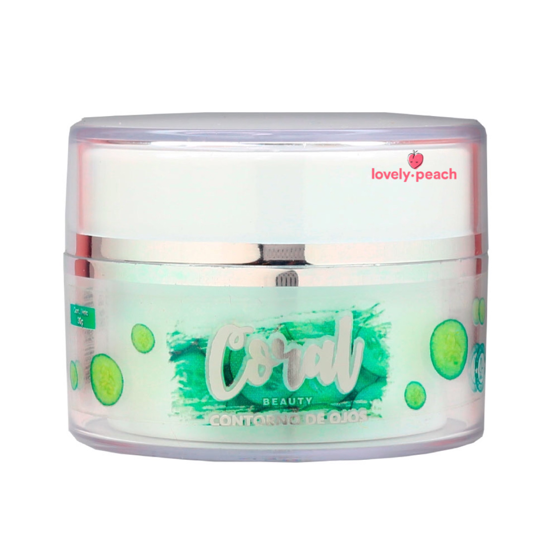 Crema Contorno de Ojo Pepino Coral