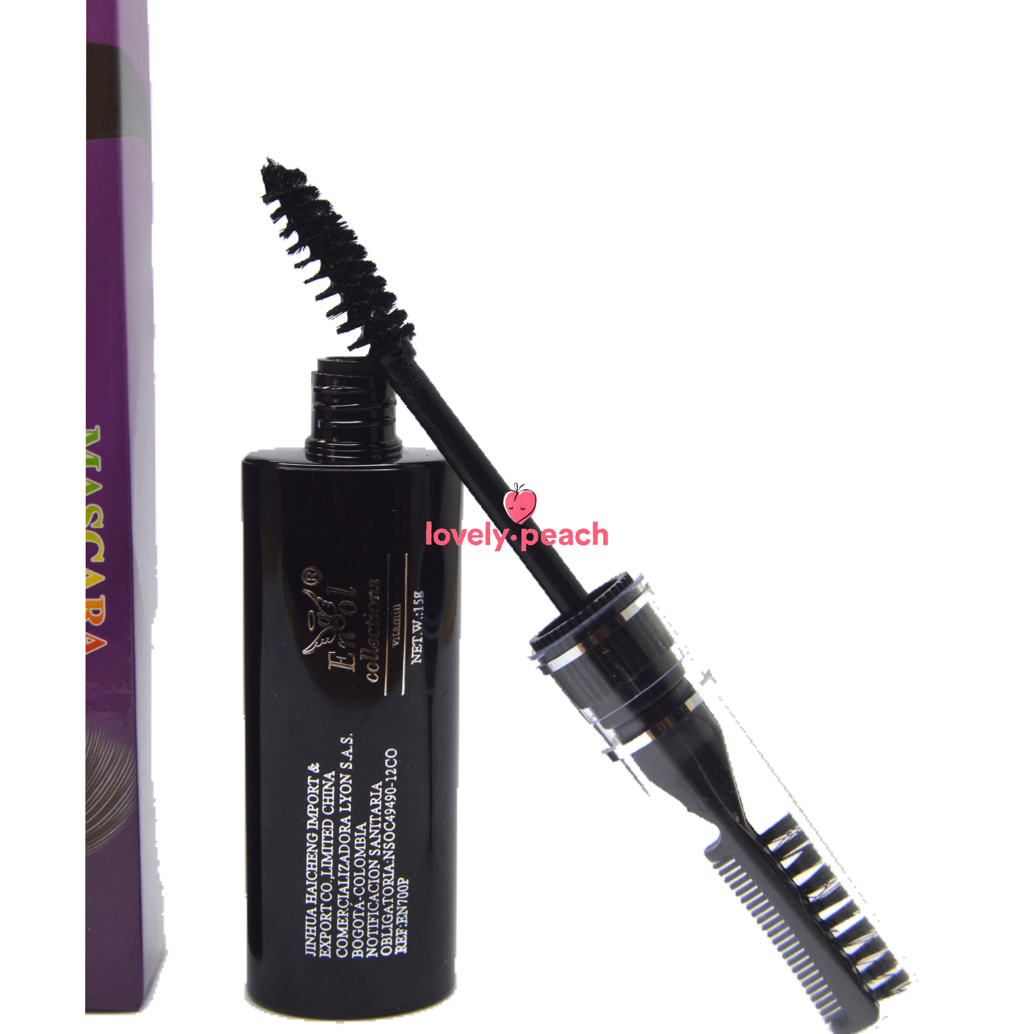 Pestañina Volumen + Cepillo y Espejo Engol