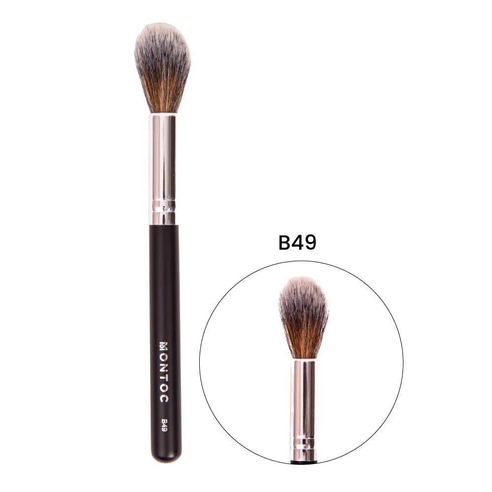 Brocha Iluminador y Rubor B49 Montoc