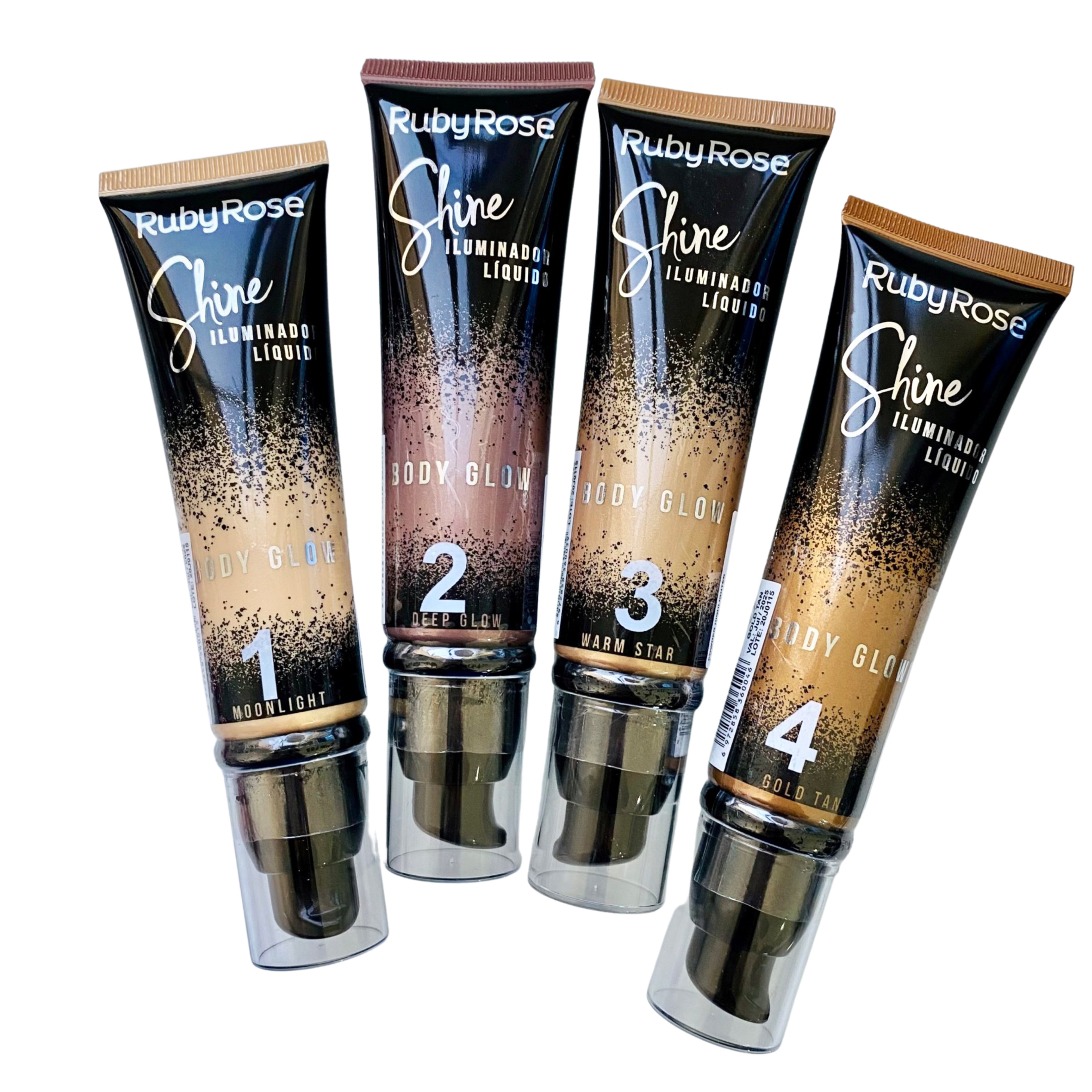 Body Glow Shine Iluminador Ruby Rose