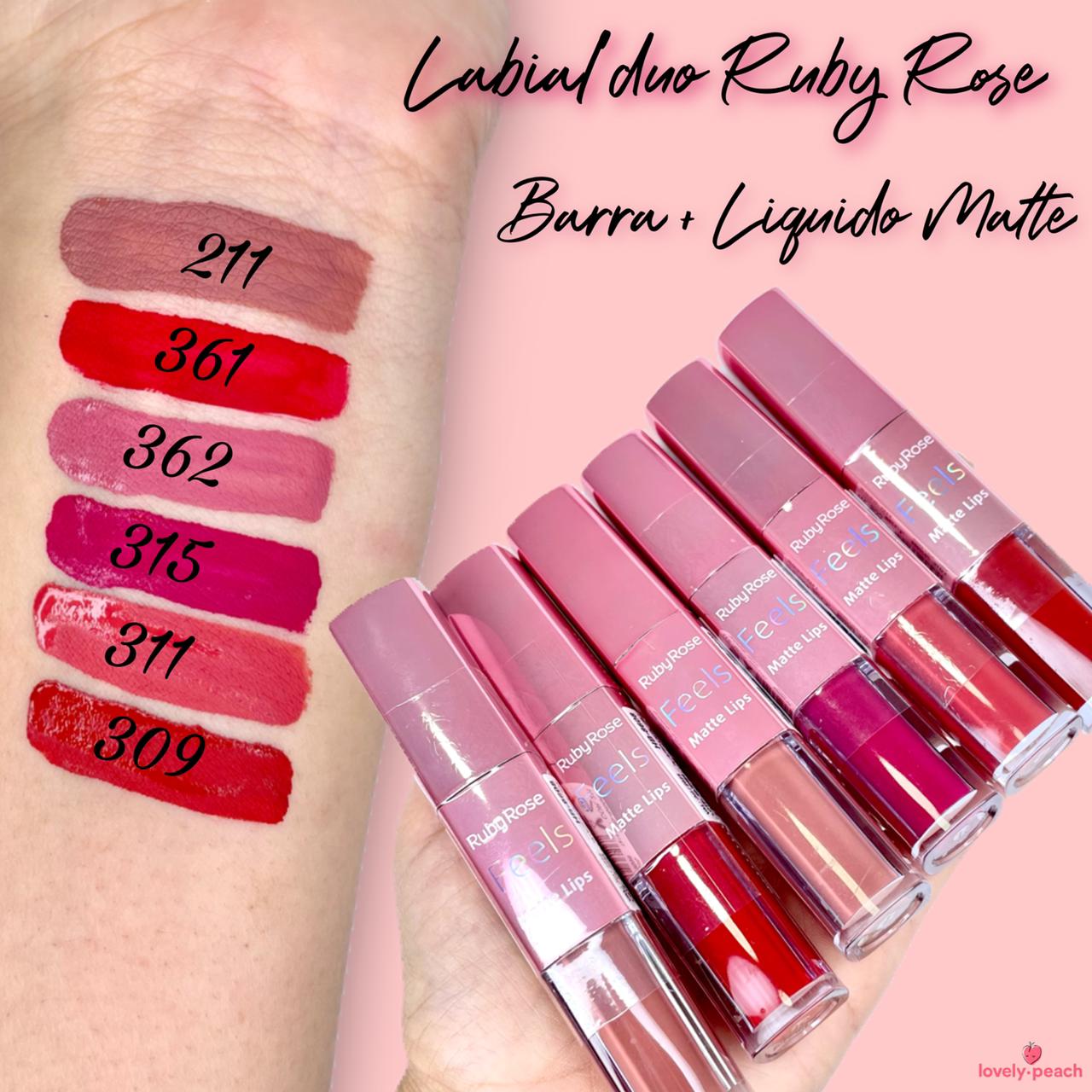 Matte Lips Feels Ruby Rose