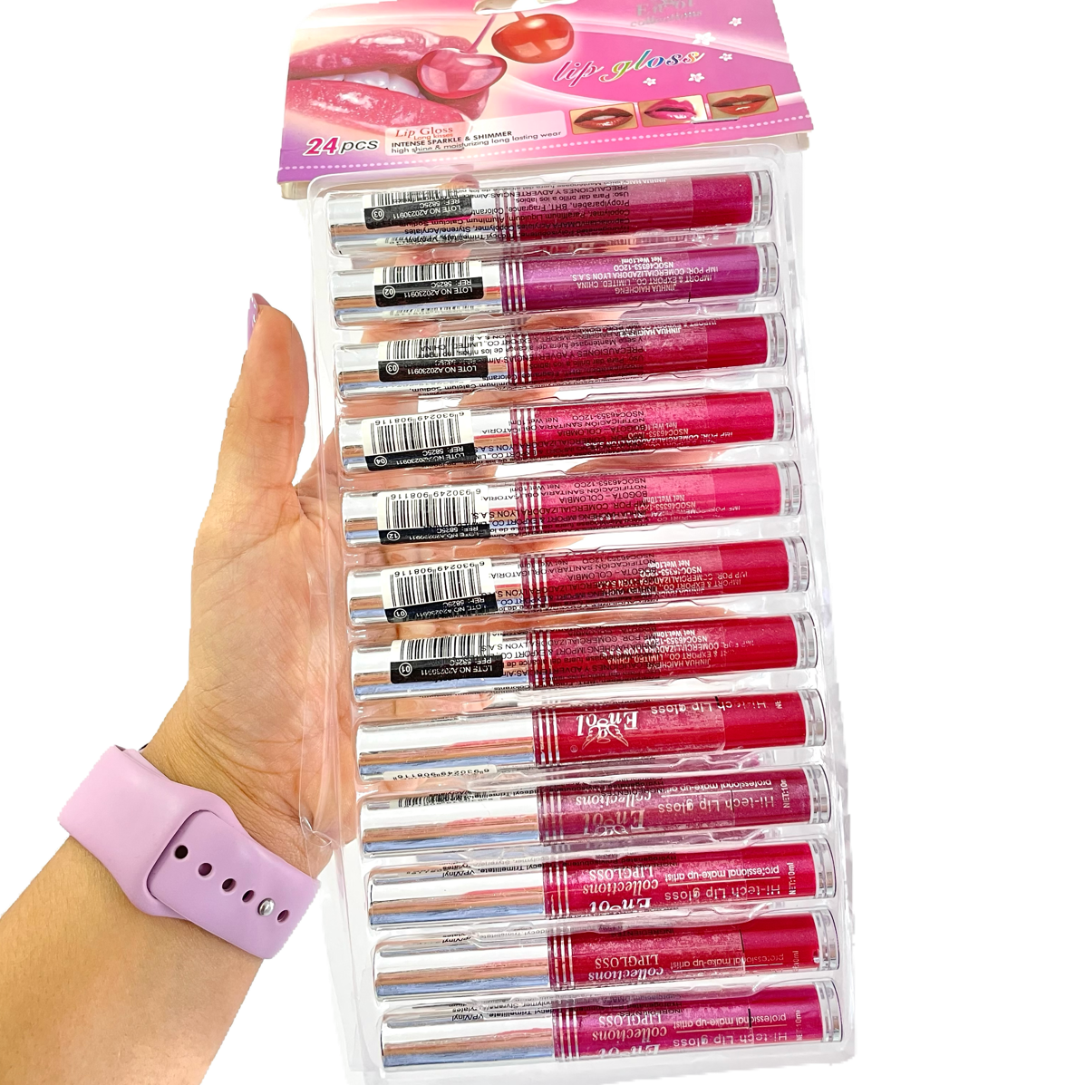 Lipgloss Con Color Engol