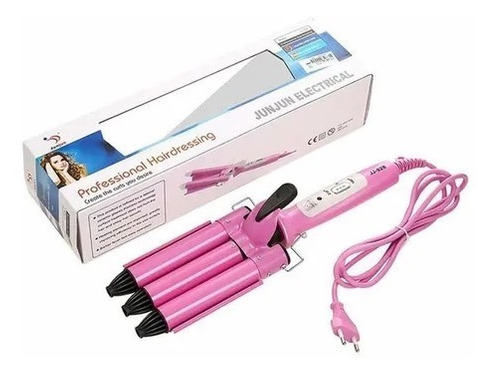 Pinza Rizadora Tres Tubos