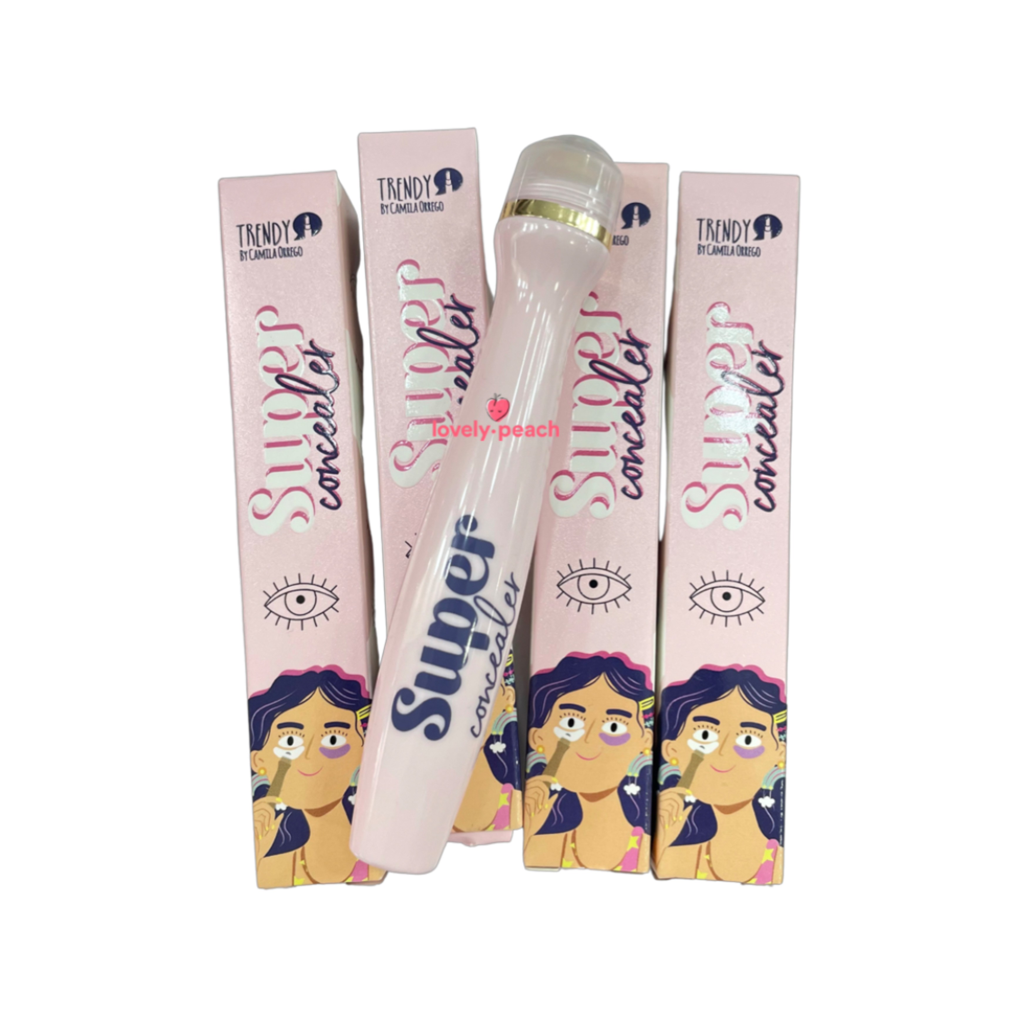 Corrector + Tratamiento Super Concealer Trendy