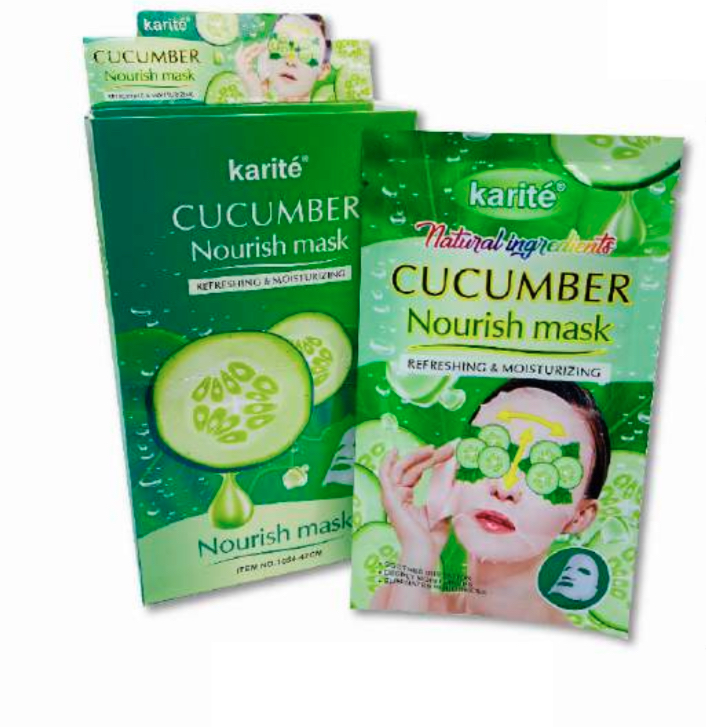 Mascarilla Velo Pepino Karite