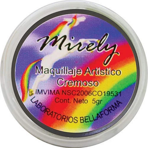 Pintucaritas de colores Mirely 5gr