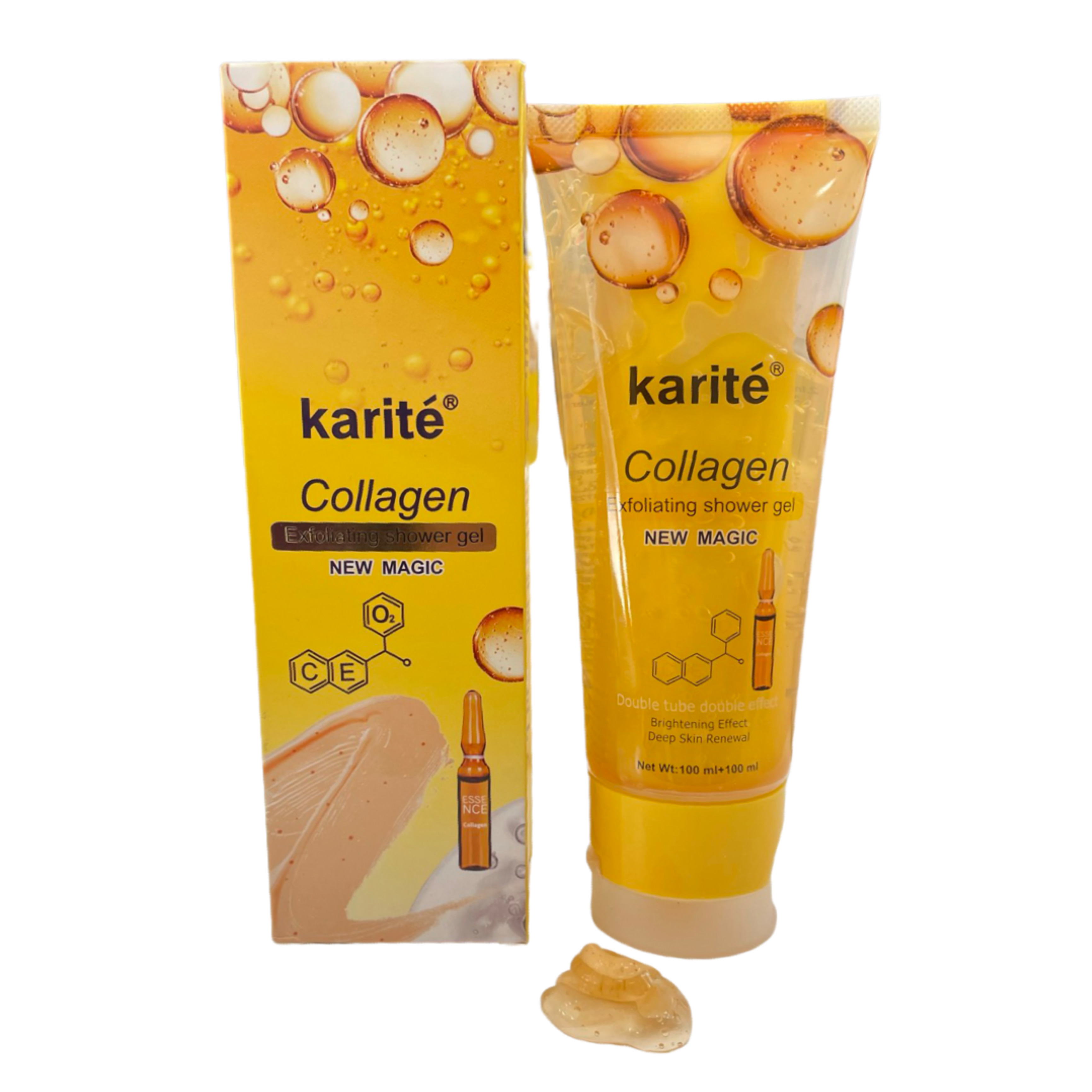 Exfoliante de colageno en gel Karite