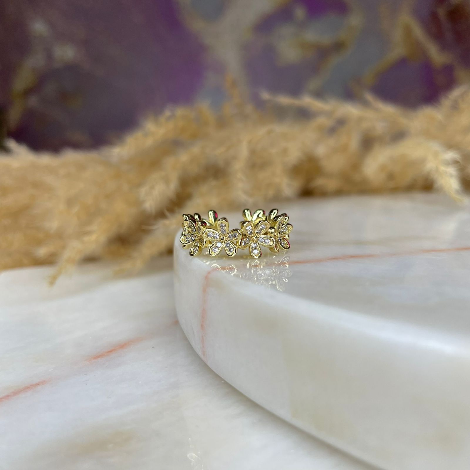 Anillo flores