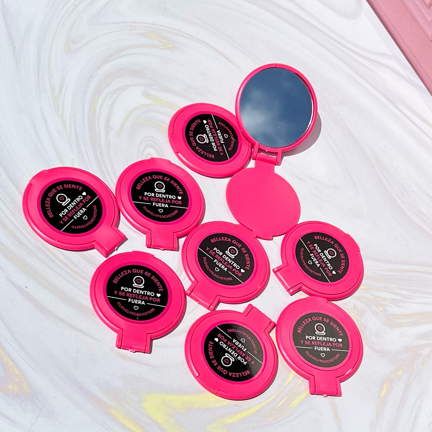 Mini Espejo Lovely Peach