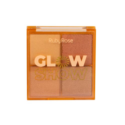 Paleta de Iluminadores Glow Tricolor Ruby Rose by Lina Tejeiro