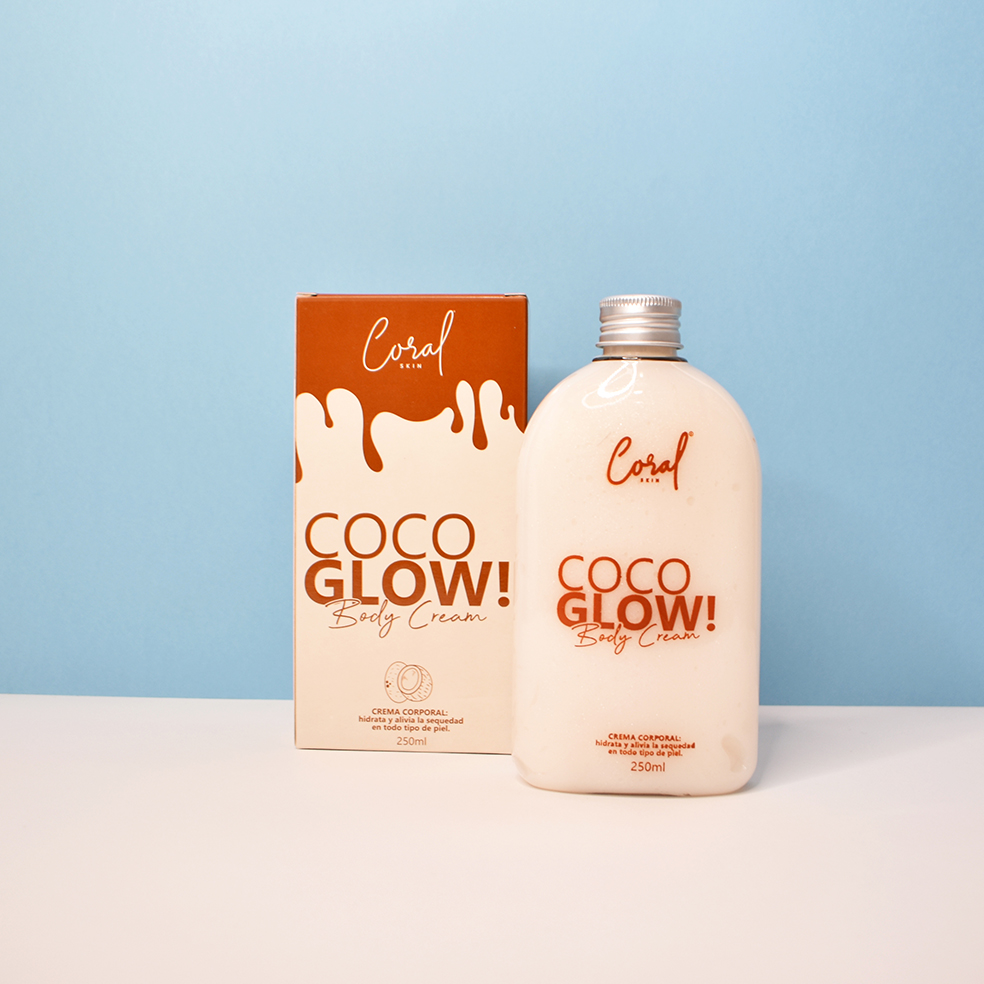 Crema Corporal Coco Glow Coral