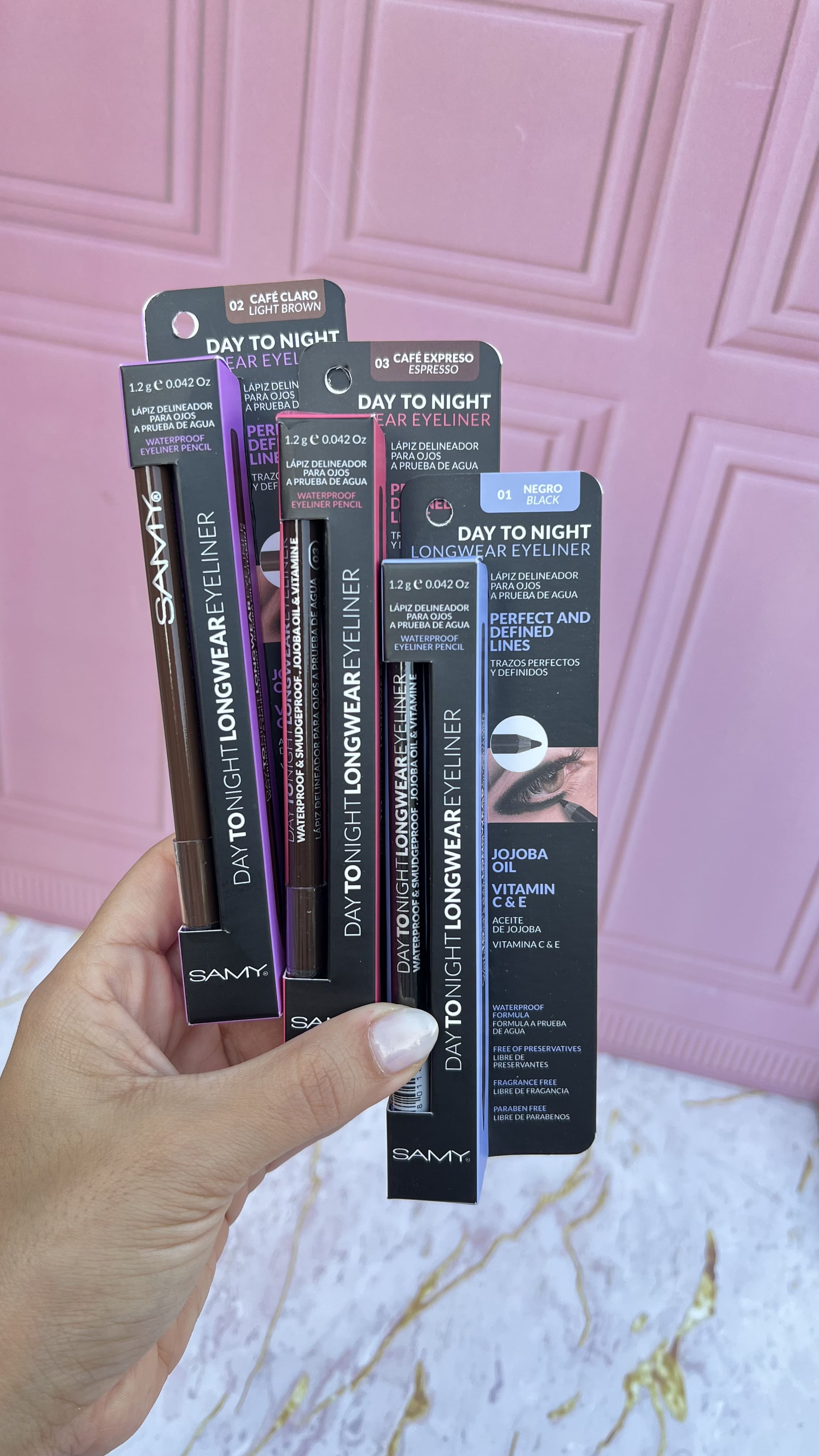 Delineador A  Prueba De Agua Samy