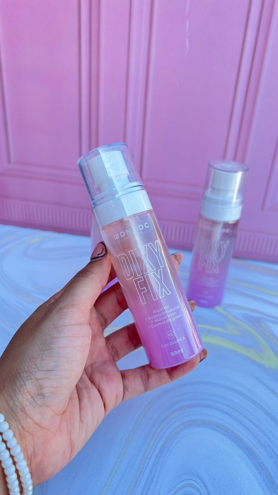 Fijador de Maquillaje Dixy Fix Montoc Mediano 80ml