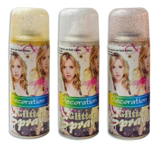 Glitter spray  decoration