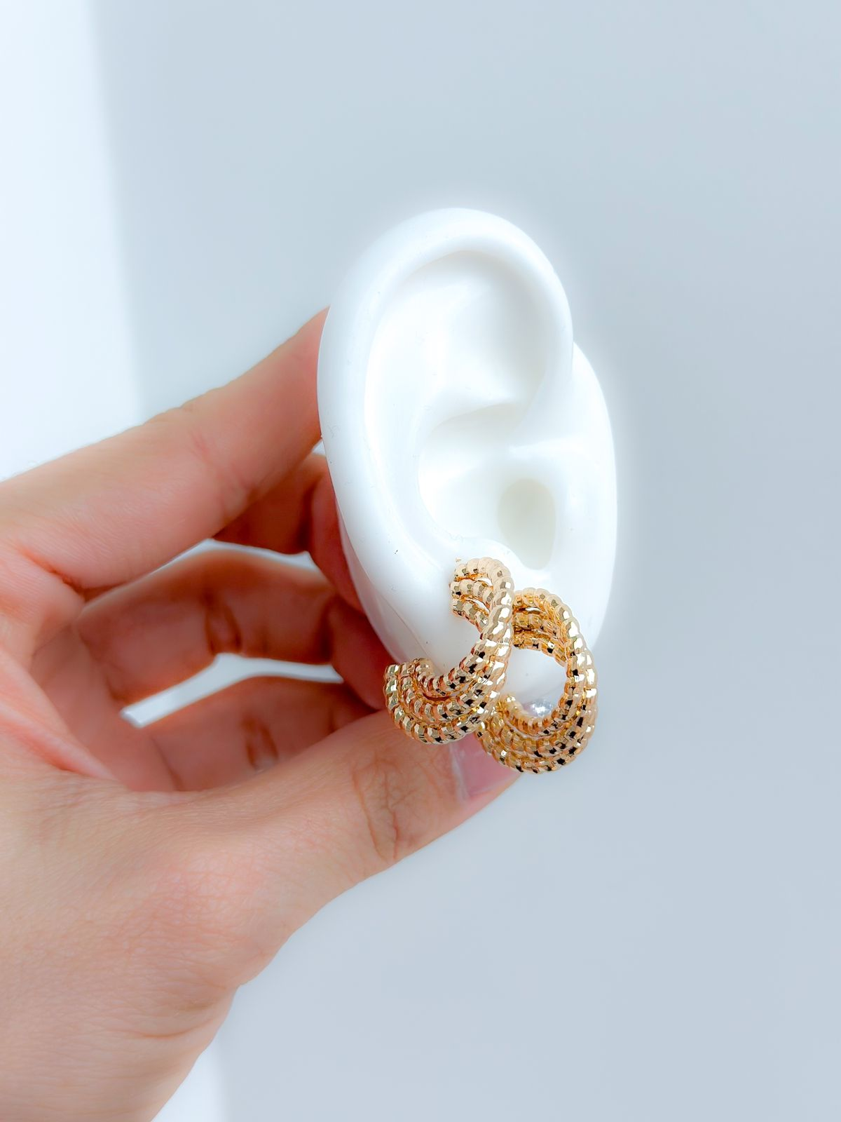 Argollas x3 Pequeñas/Dorada