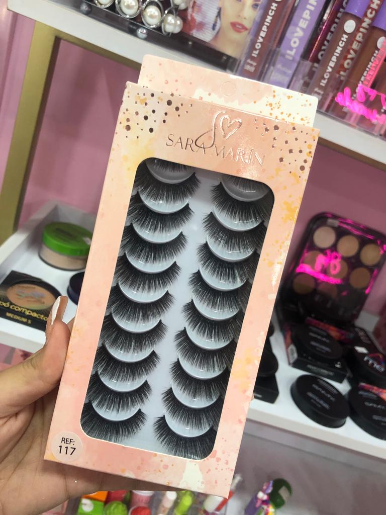 Pestañas x10 Ref. 117 Sara Marin