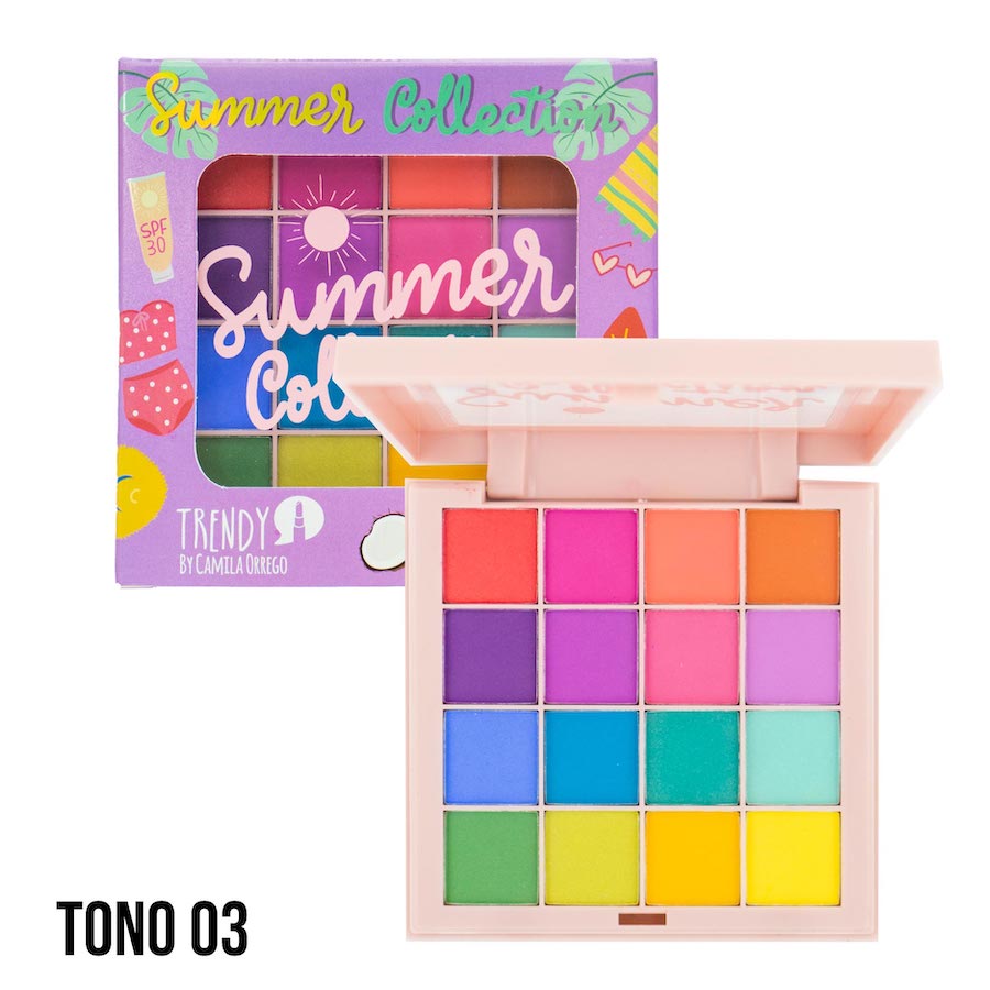 Paleta de Sombras Summer Trendy