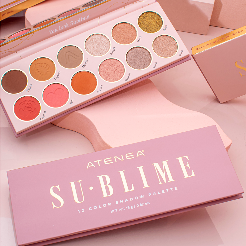 Paleta de Sombras SUBLIME NUDE ATENEA