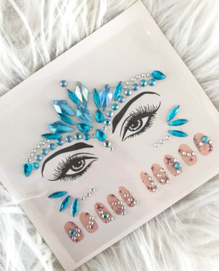 Gemas Para el Rostro HALLOWEEN