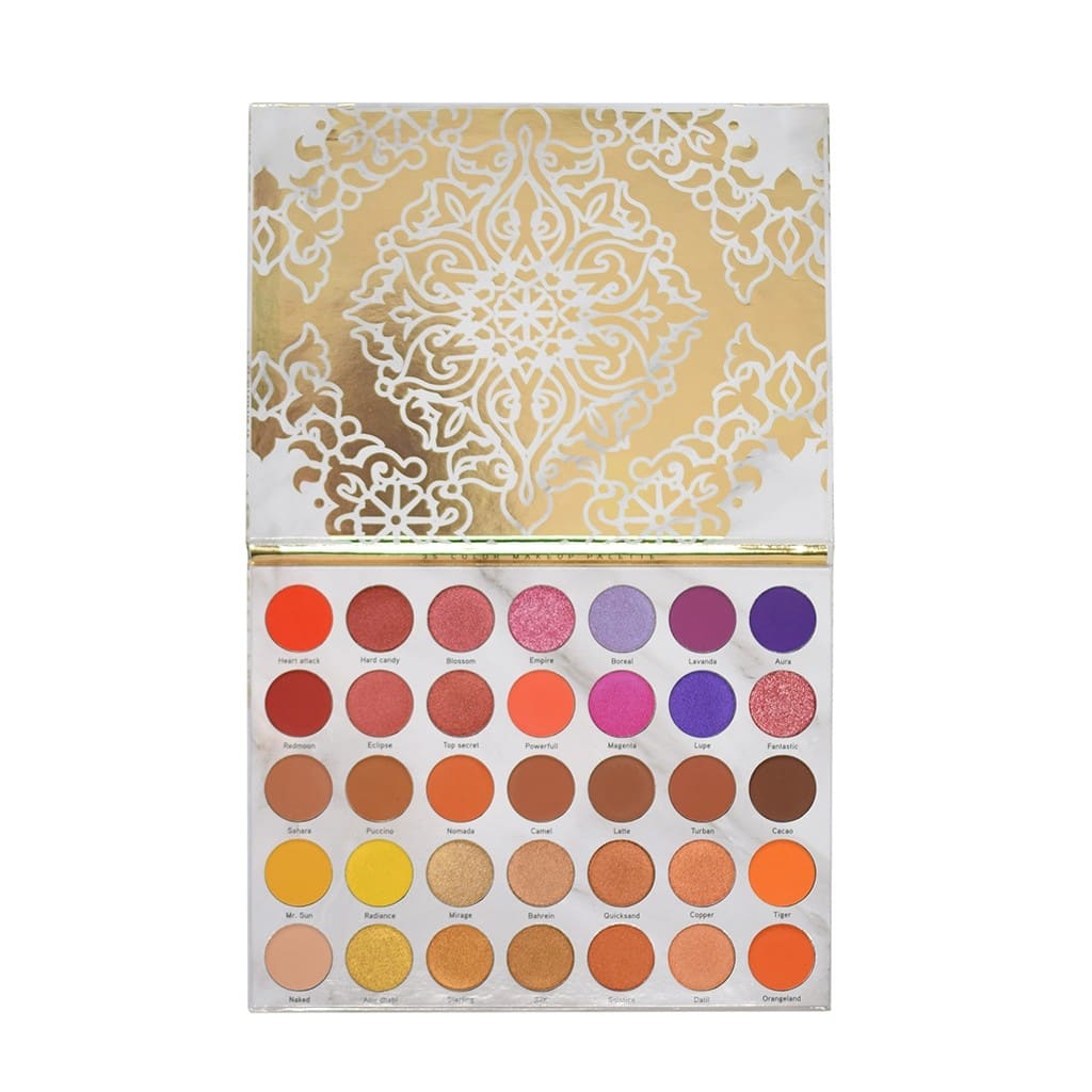 Paleta De sombras 35 Tonos Majestic Atenea