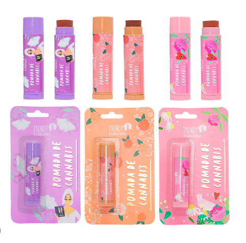 Pomada Para Labios Cannabis Trendy