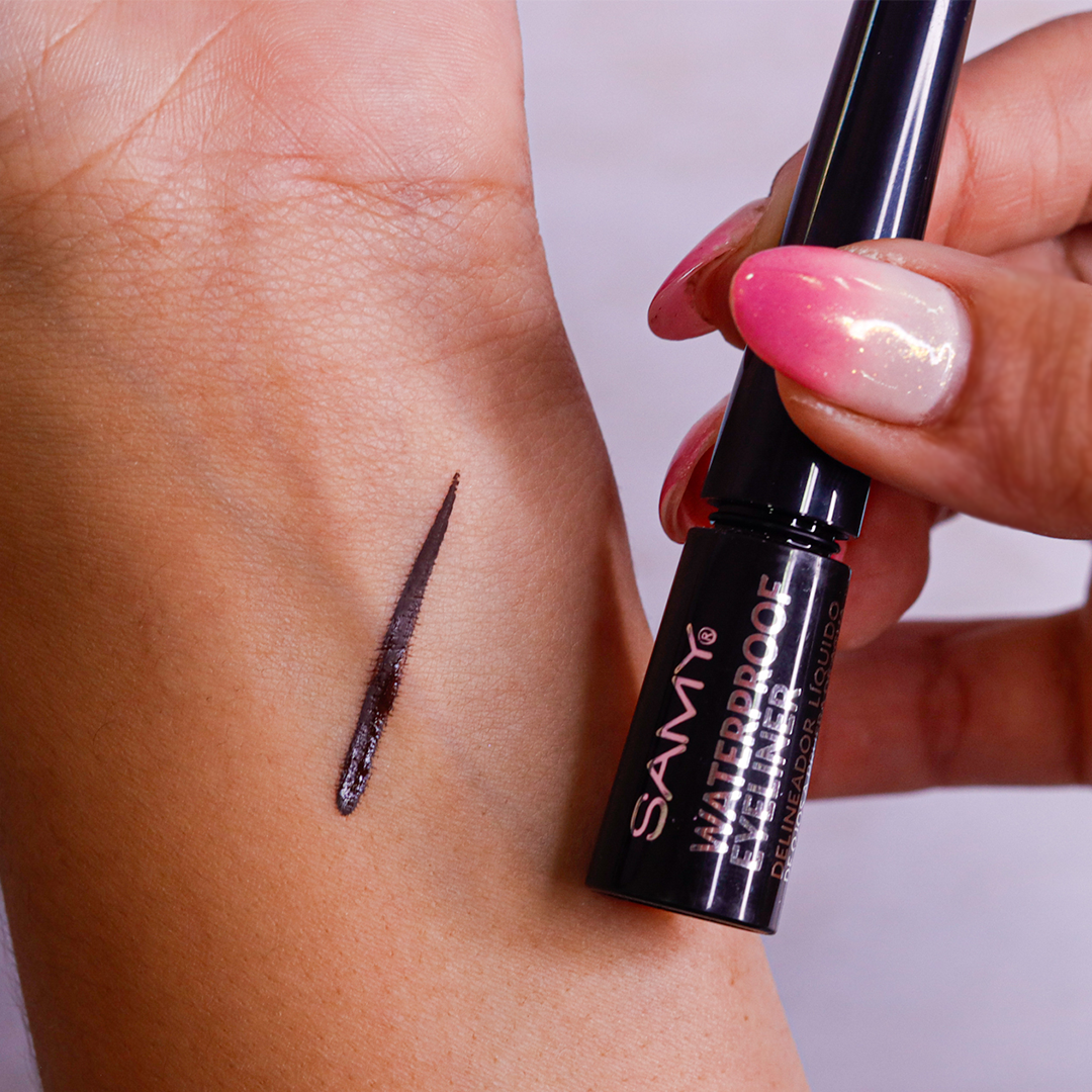 Delineador Liquido Marrón - Plumón Samy