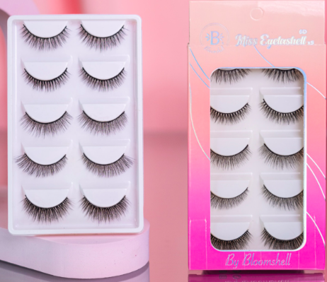 Set de Pestañas X5 Bloomshell