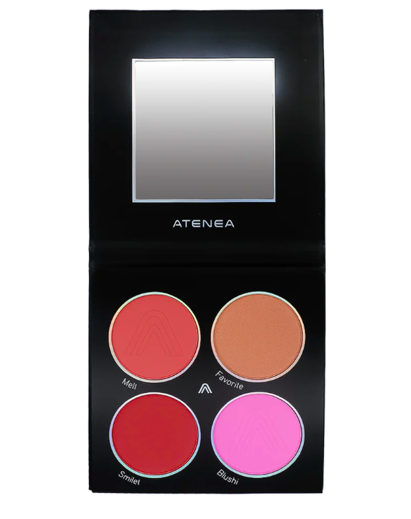 Paleta de rubores Glam black atenea
