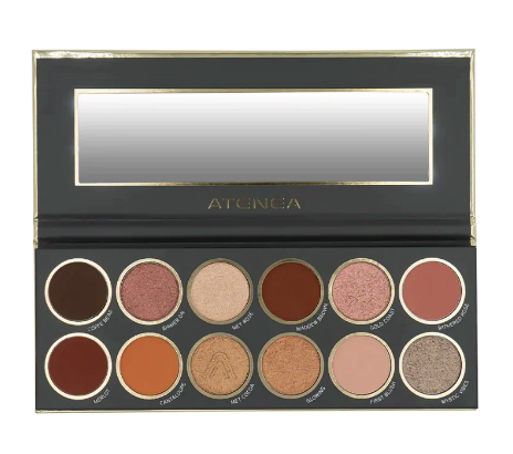 Paleta de sombras 12 tonos 1st first atenea