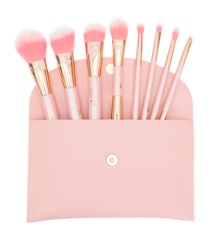 Kit Brocha Rosado Mia Trendy
