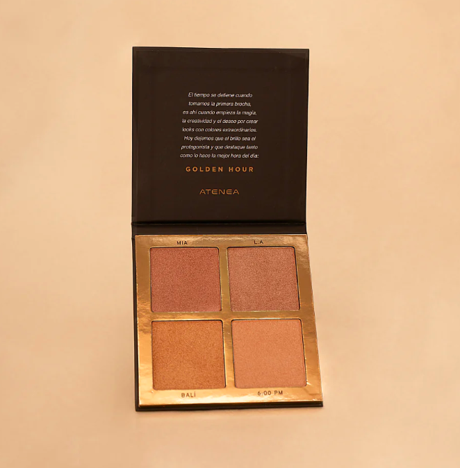 Paleta De Iluminadores x4 Golden Hour Atenea