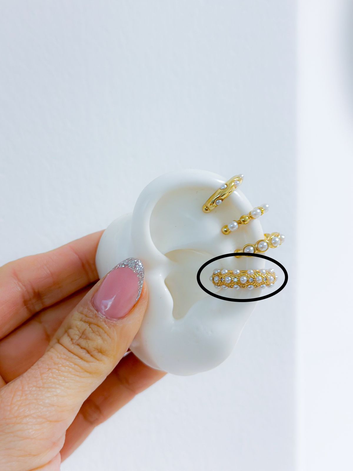 Earcuff Rebeca Dorado