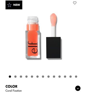 ELF GLOW REVIVER LIP OIL/CORAL FIXATION