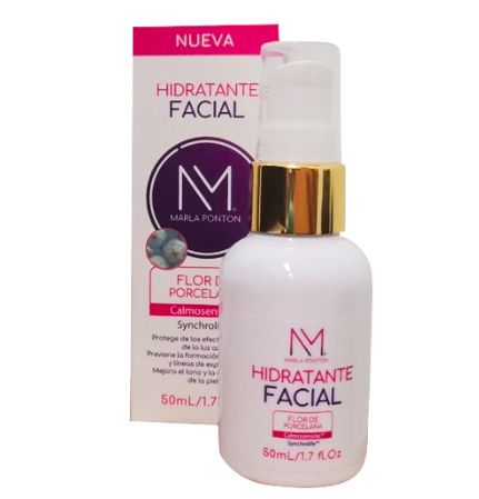 Crema Hidratante Facial Marla Ponton