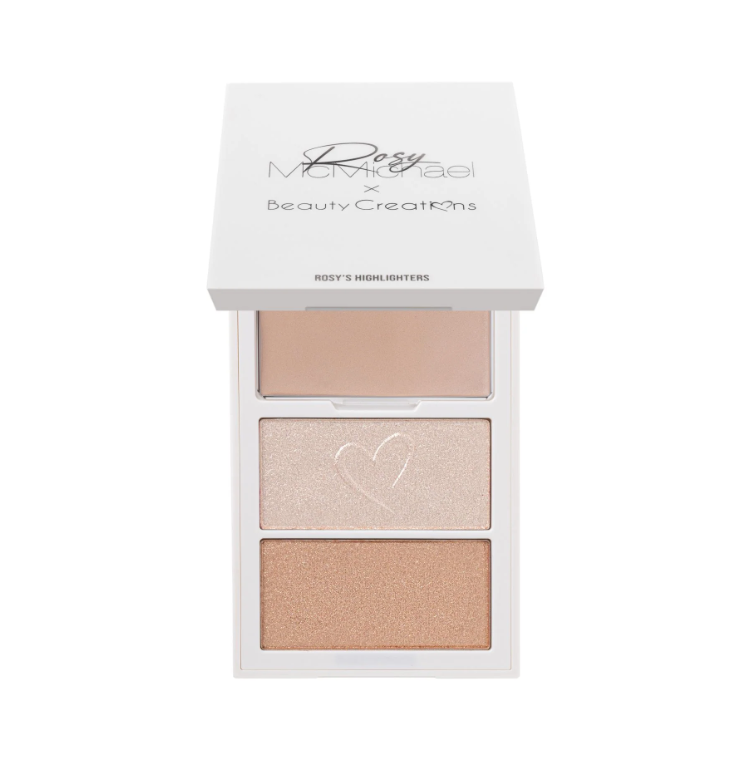 Paleta iluminadores Beauty Creations Rosy McMichaels