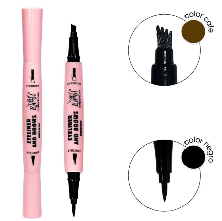 Delineador y Microblanding Negro Engol