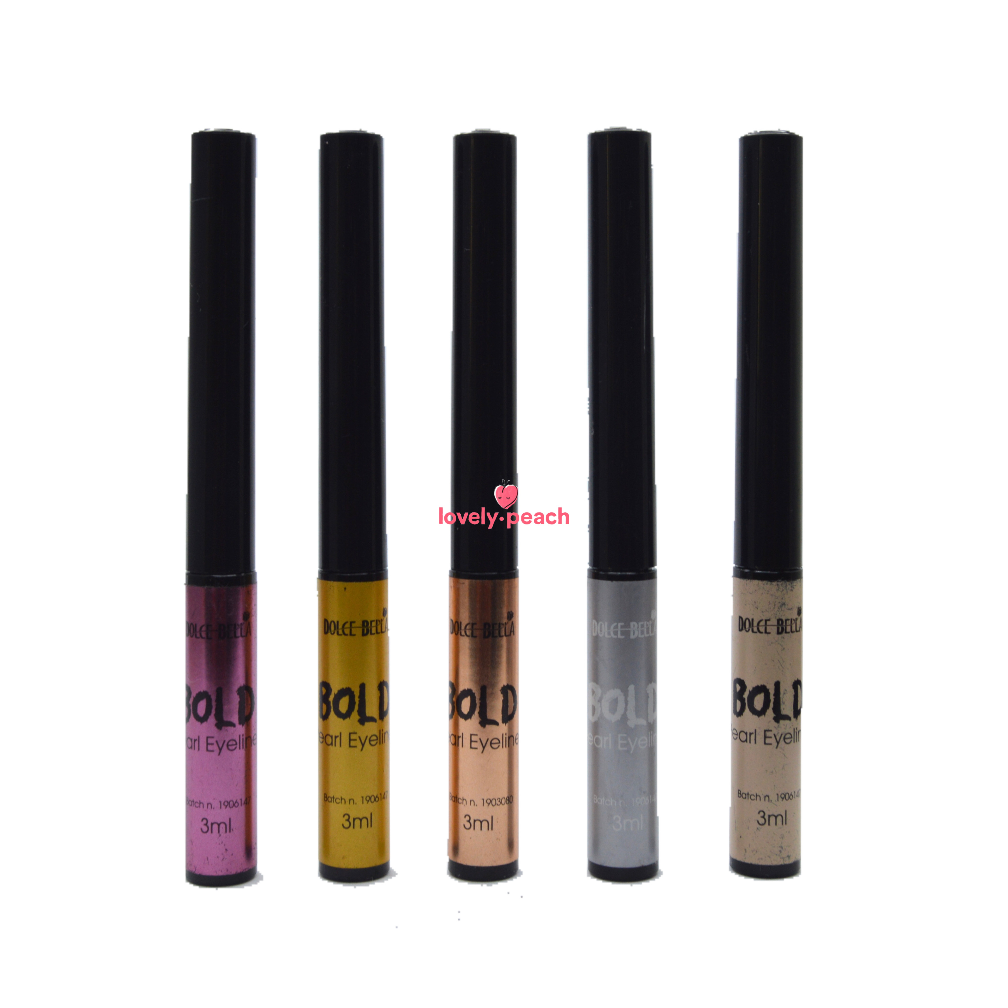 Delineador De Ojos Perlado Dolce Bella